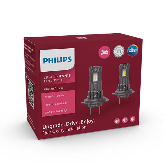 Philips Ultinon Access Kit H7/H18 a Led 12 Volt LUM11972U2500CX 02568550