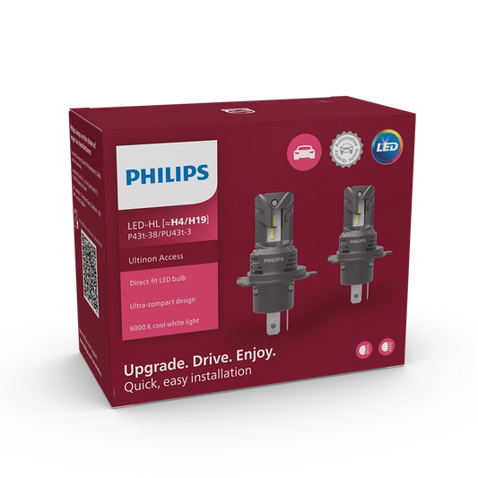 Philips Ultinon Access Kit H4 a Led 12 Volt LUM11342U2500CX 02565450