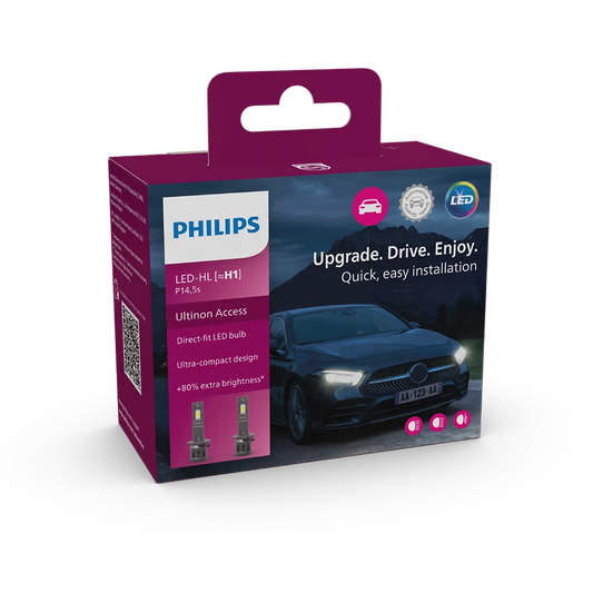 Philips Ultinon Access Kit H1 a Led 12 Volt LUM11258U2500CX 02583850