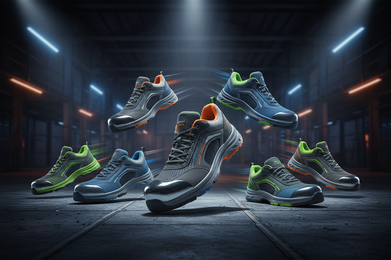 Scarpe da lavoro sportive hero banner